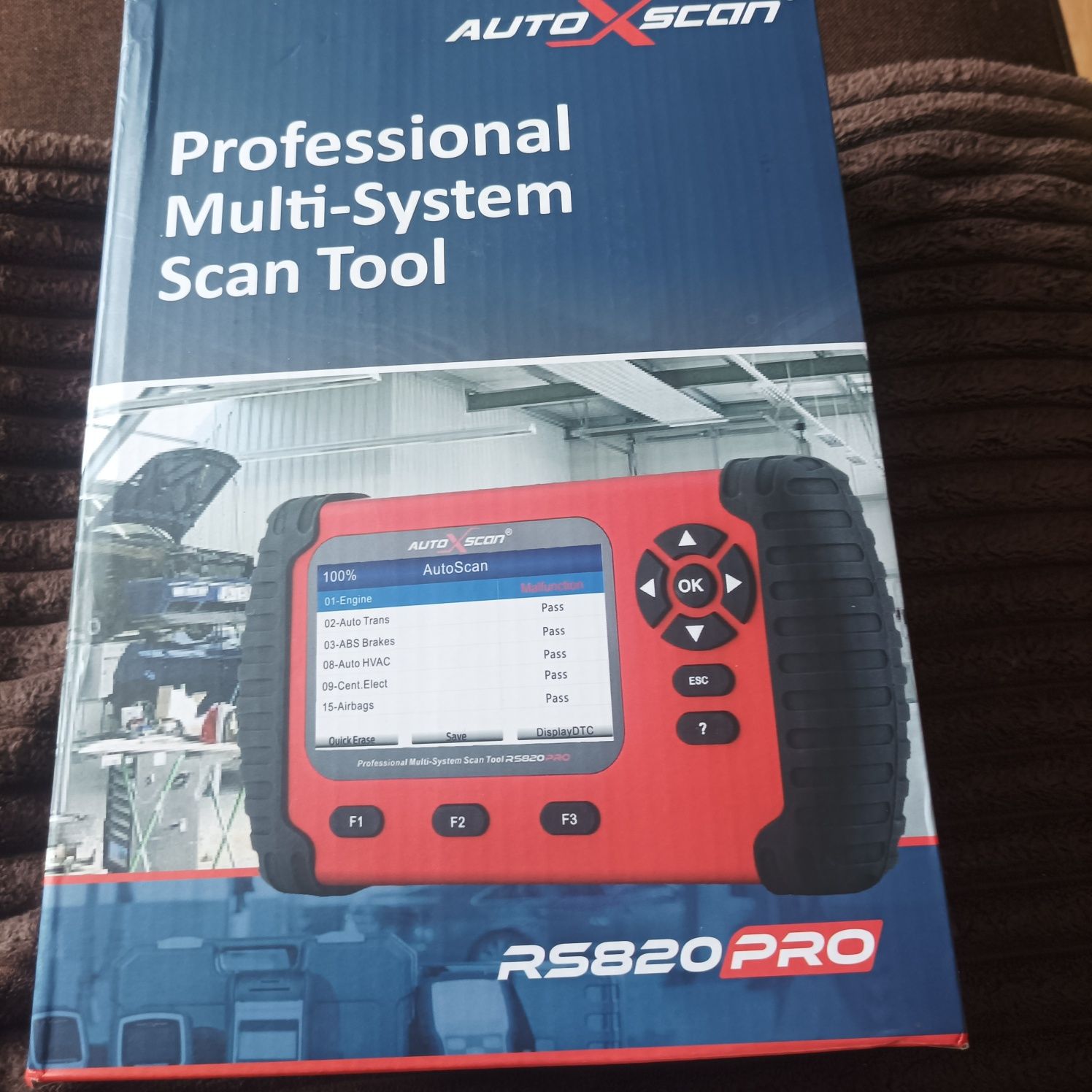 Autoxscan rs 820 Renault Dacia