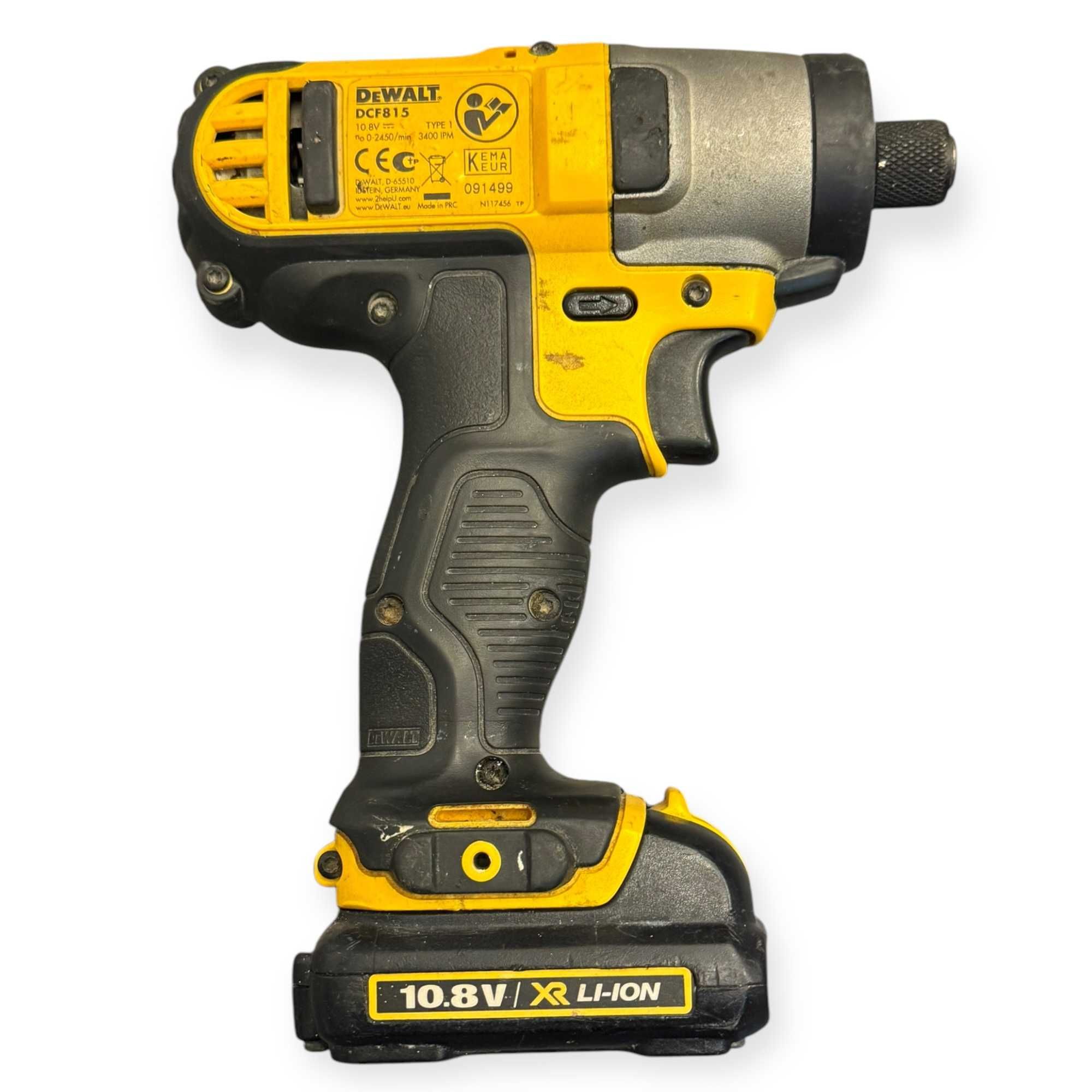 Zakrętarka udarowa Dewalt DCF815 10,8V / bateria 1,3Ah