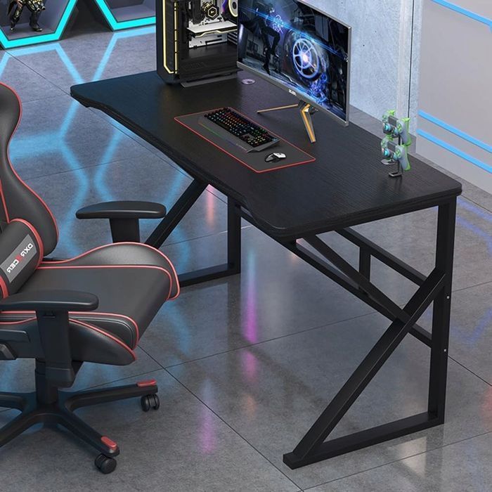 Biurko Komputerowe Stół Gamingowy dla Gracza Komputerowe Duże Stabilne