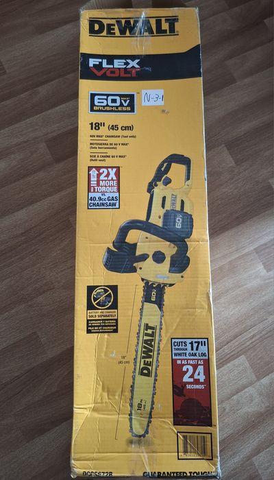 DeWalt DCCS672B 60V MAX