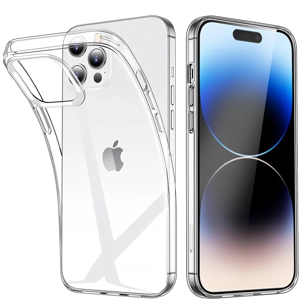 Прозорий чохол на Apple iPhone (айфон) 12/13/14 серії