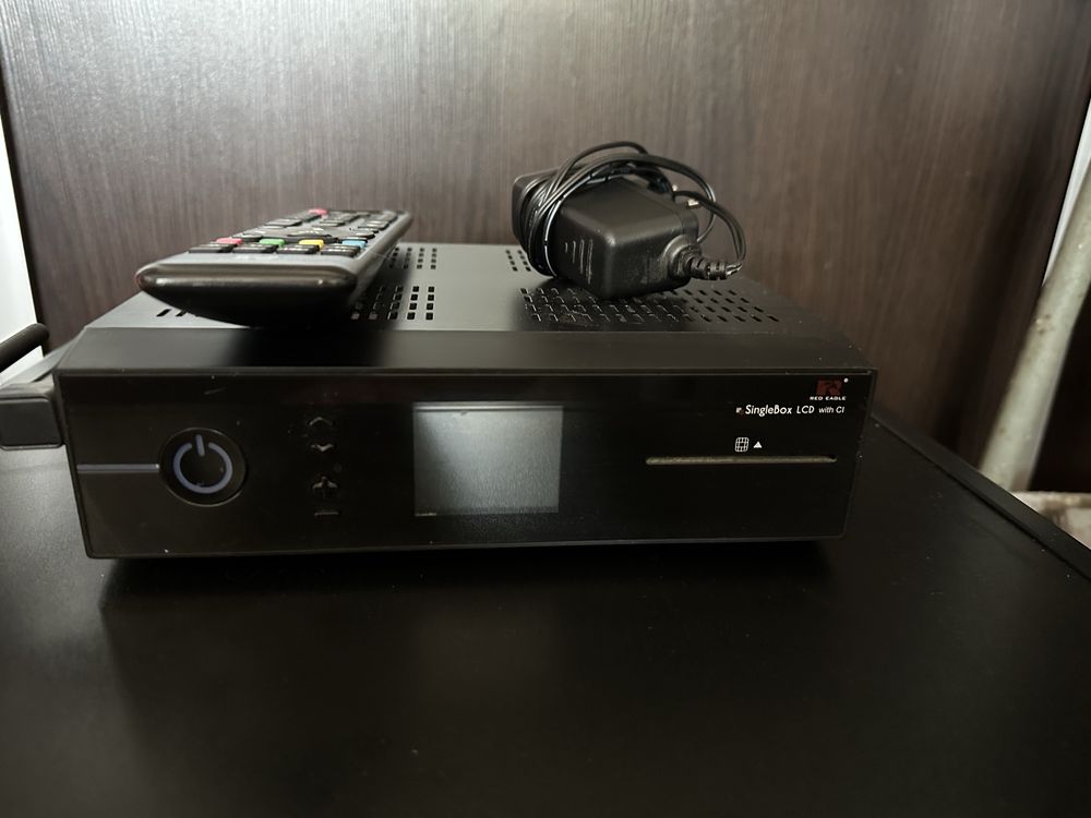 Dekoder Red Eagle singlebox LCD Enigma