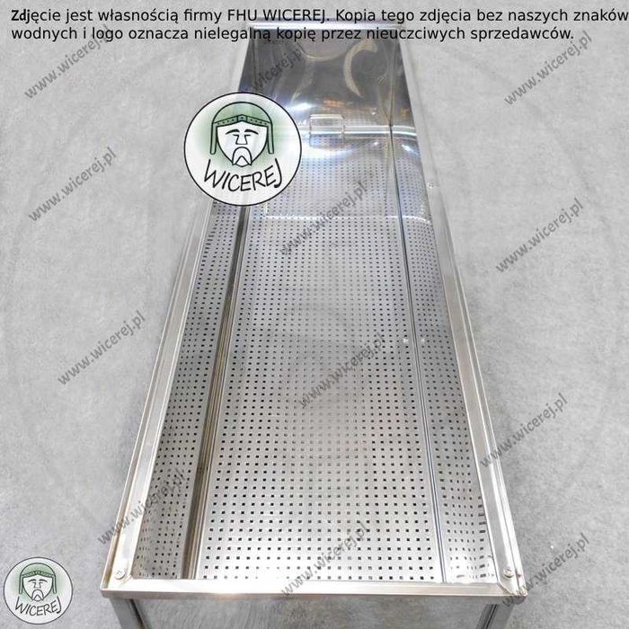 Wzmocniony Stół 1,5m do Odsklepiania Wielkopolski nierdzewny Atest PZH