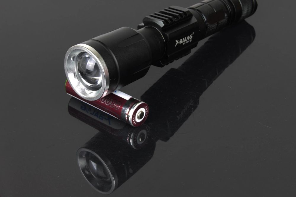 Latarka Taktyczna LED ZOOM Cree Dioda -L3-U3 ZOOM HIT