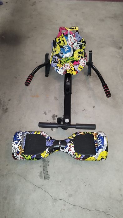 Hooverboard + kart como novo