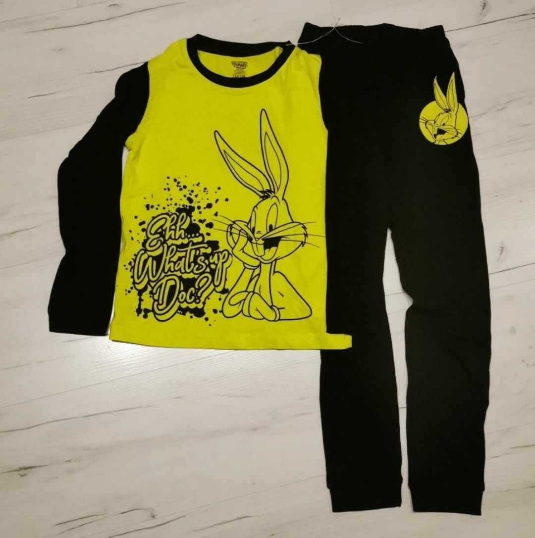 Piżama chłopięca Nickelodeon 122/128 Królik Bugs Lupilu