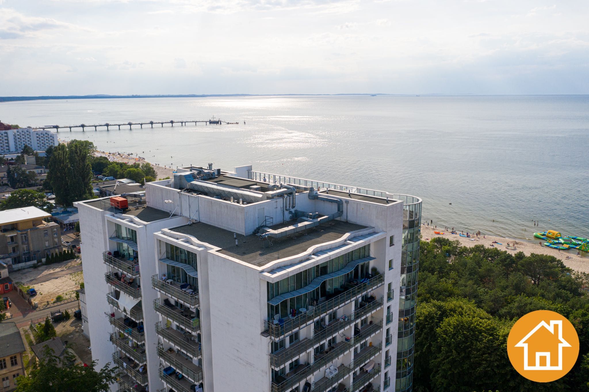 Apartamenty Promenada Gwiazd z basenem i sauną