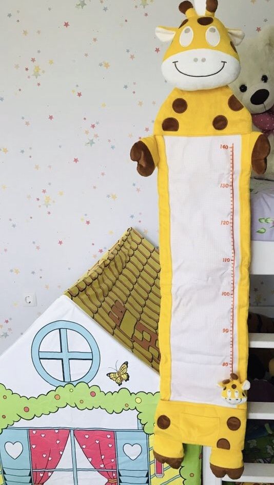 Ростомір дитячий декор Ростомер жираф мягкий