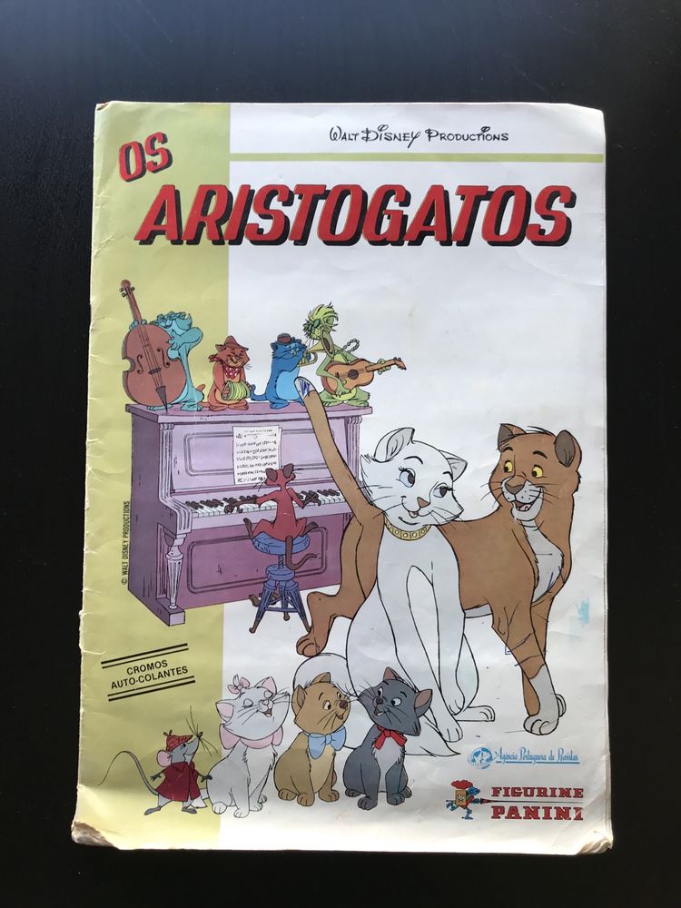 Caderneta os Aristogatos
