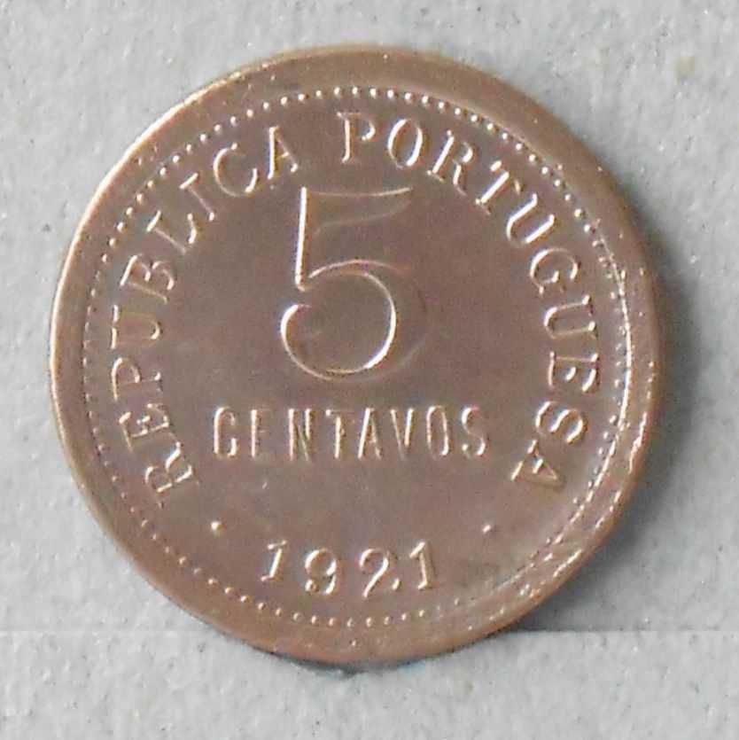 Portugal 5 centavos 1921 - olx X10662