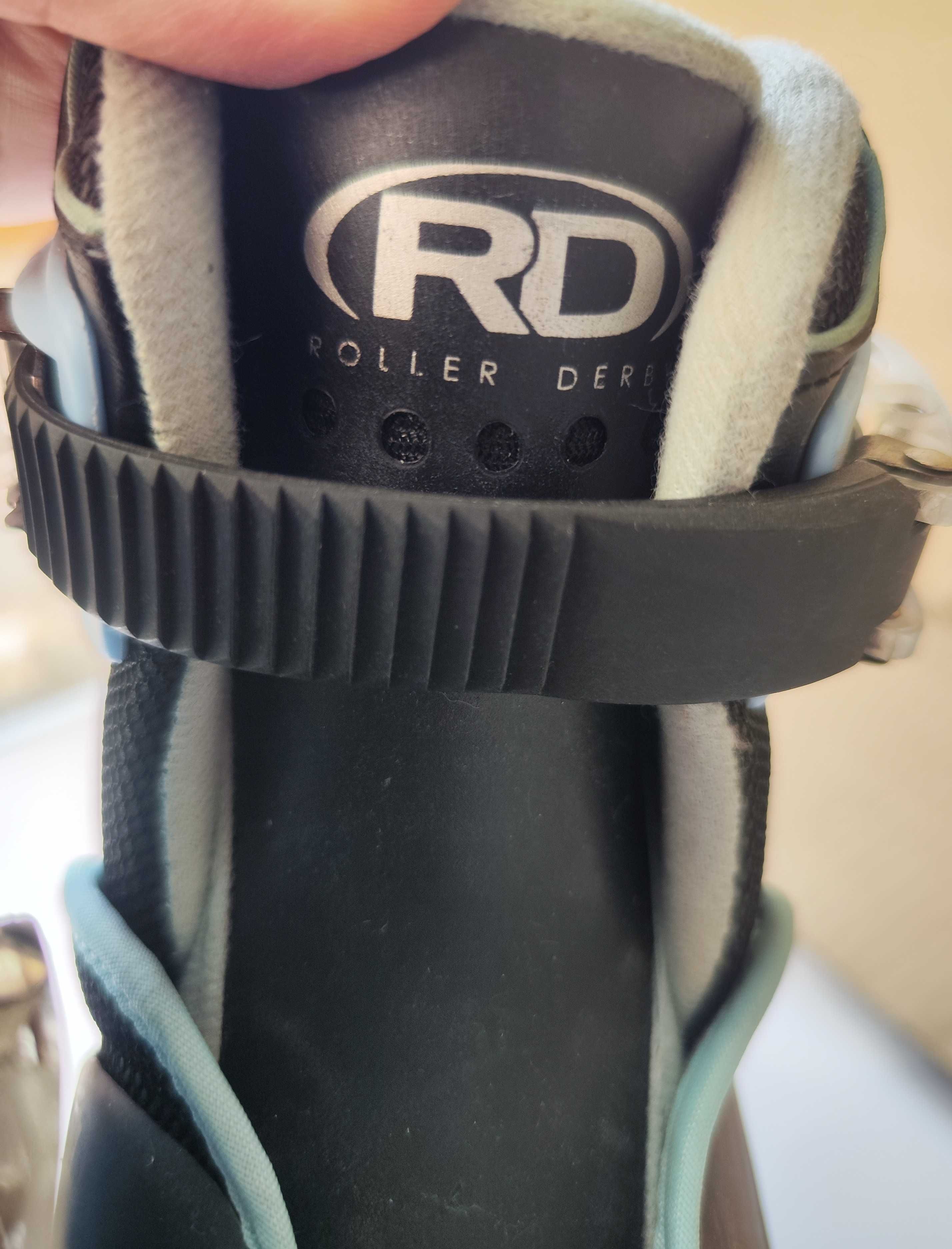 Регулируемые детские роликовые коньки Roller Derby Cobra 35-38 р