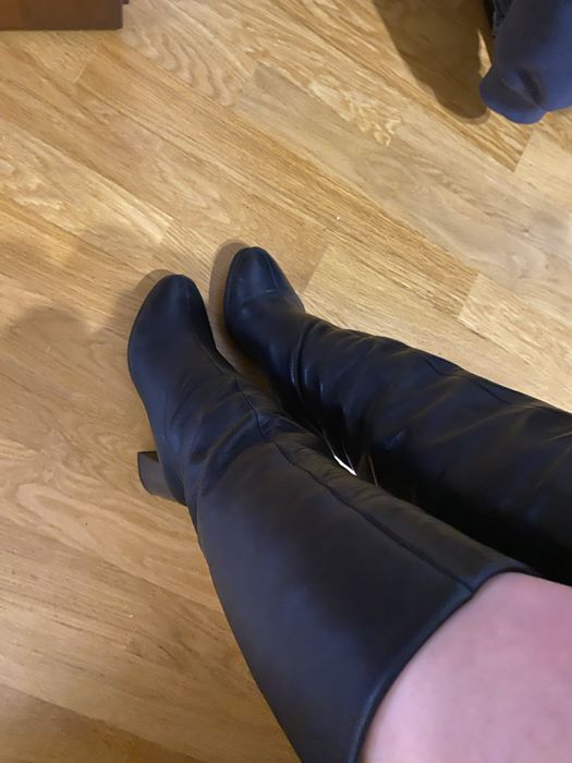 Зимові жіночі ботфорди