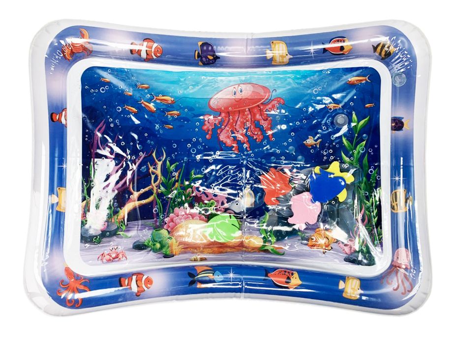 Ігровий надувний розвиваючий килимок для дітей підводний світ