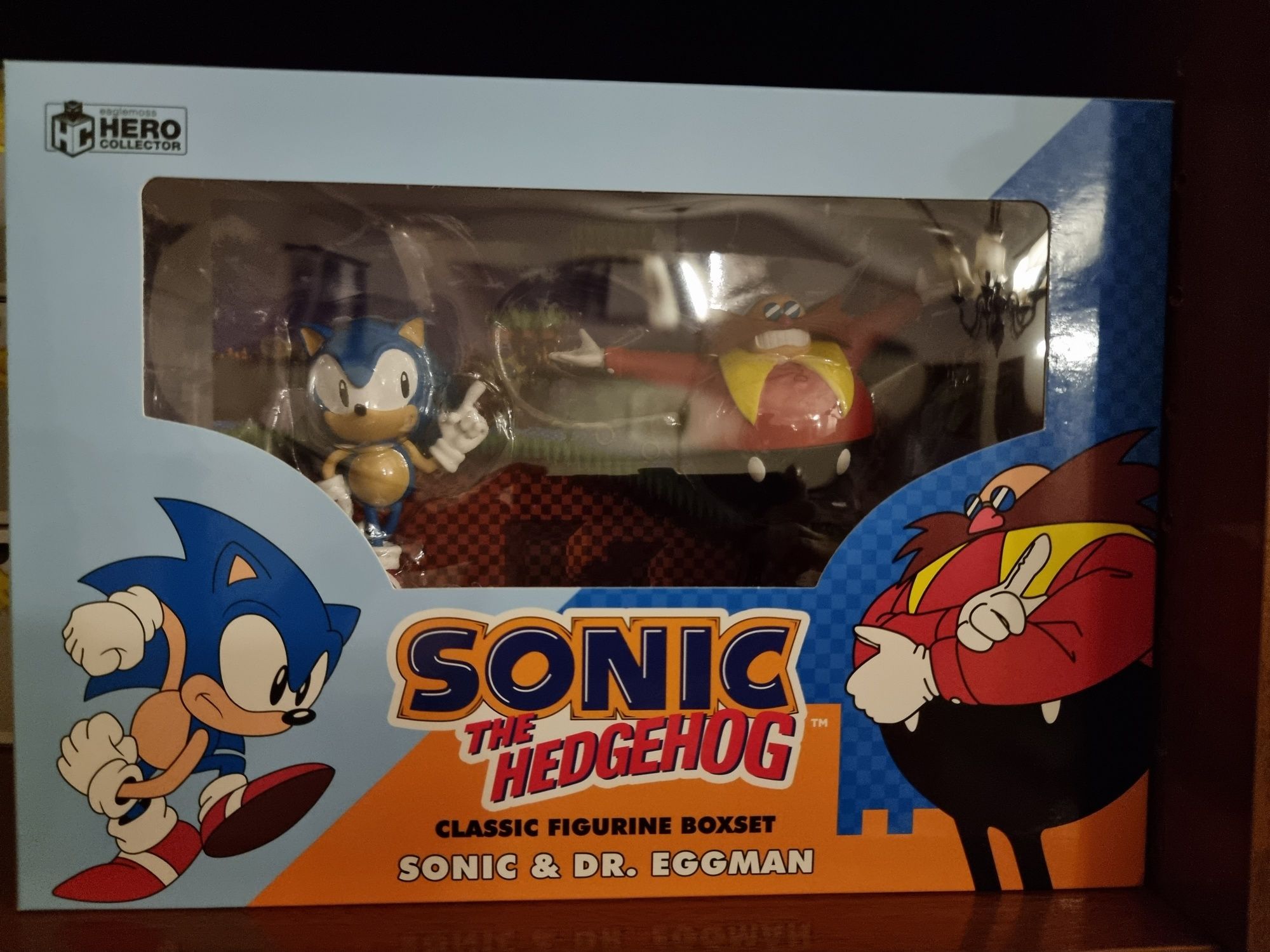 Figura Sonic the hedgehog + Dr Eggman