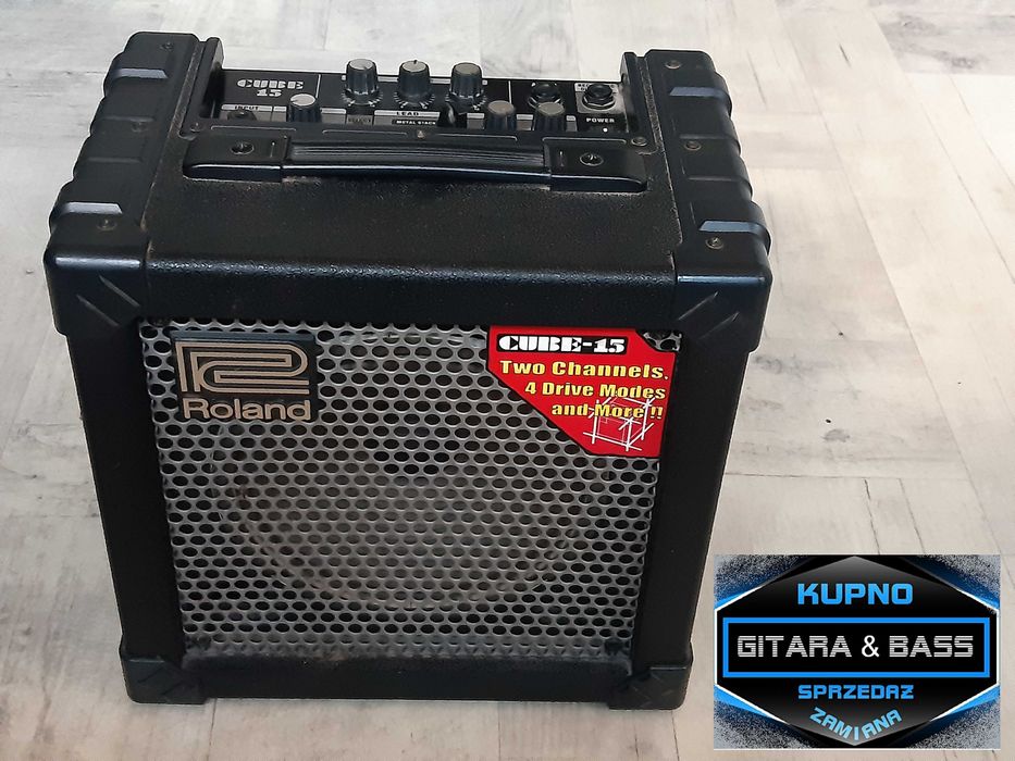 Wzmacniacz Gitarowy Roland Cube 15 -przestery- Boss - NR1 do Metalu