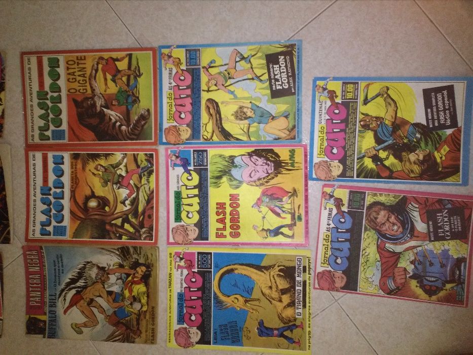 FLASH GORDON 14 livros alguns antigos