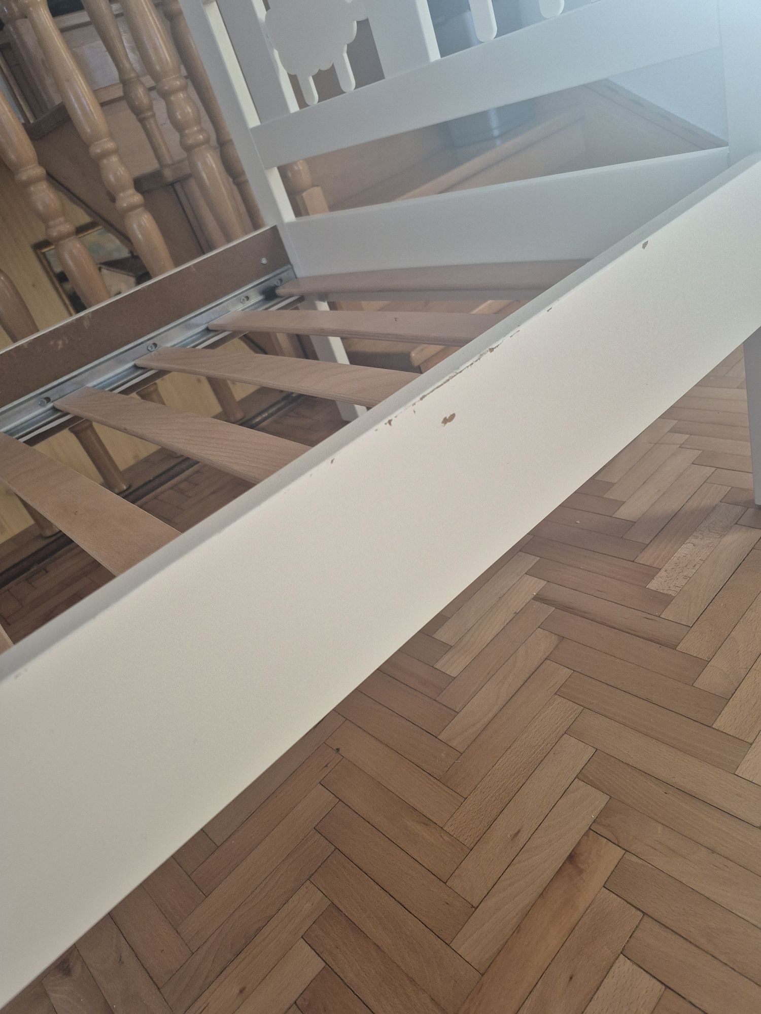 Ikea KRITTER rama łóżka że stelażem