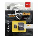 Karta pamięci 32GB microSDHC Imro kl. 10 UHS-3 + adapter