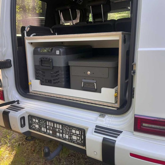 Zabudowa Platforma , Wysuwana szuflada Boks Mercedes Klasy G