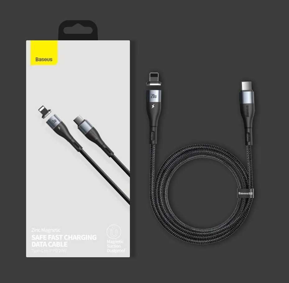 Magnetyczny kabel do iPhone szybkie ładowanie