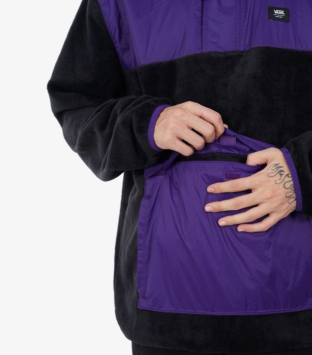 флісовий пуловер кофта vans s