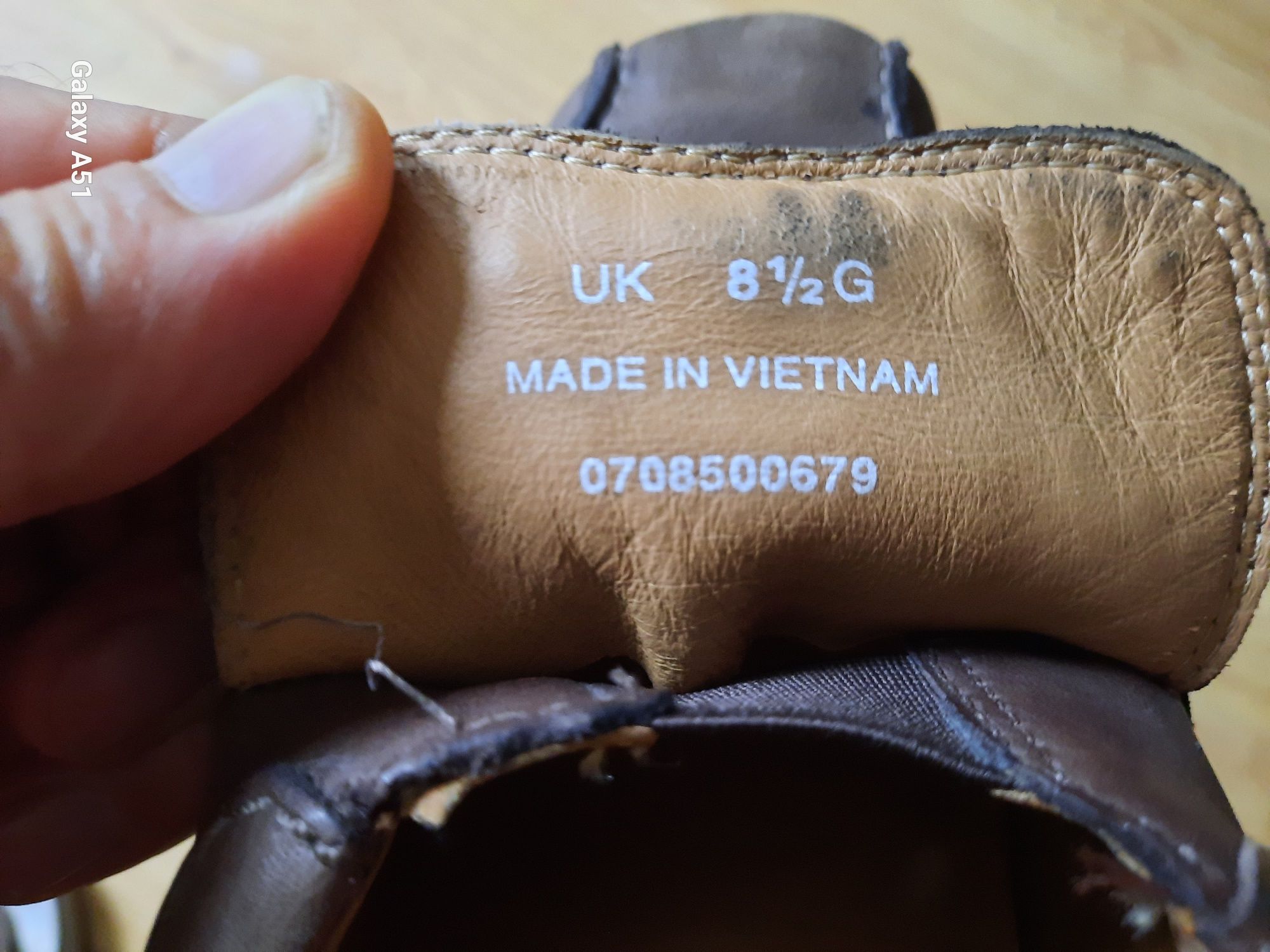 Мужские кожаные мокасины Clarks 42 p.