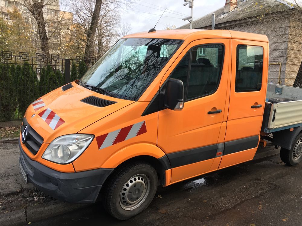 Mercedes sprinter 213 дубль кабіна