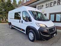 Fiat Ducato MAXI L4H2 6-7 Osób Brygadówka 150KM Klima master F-Vat 23%