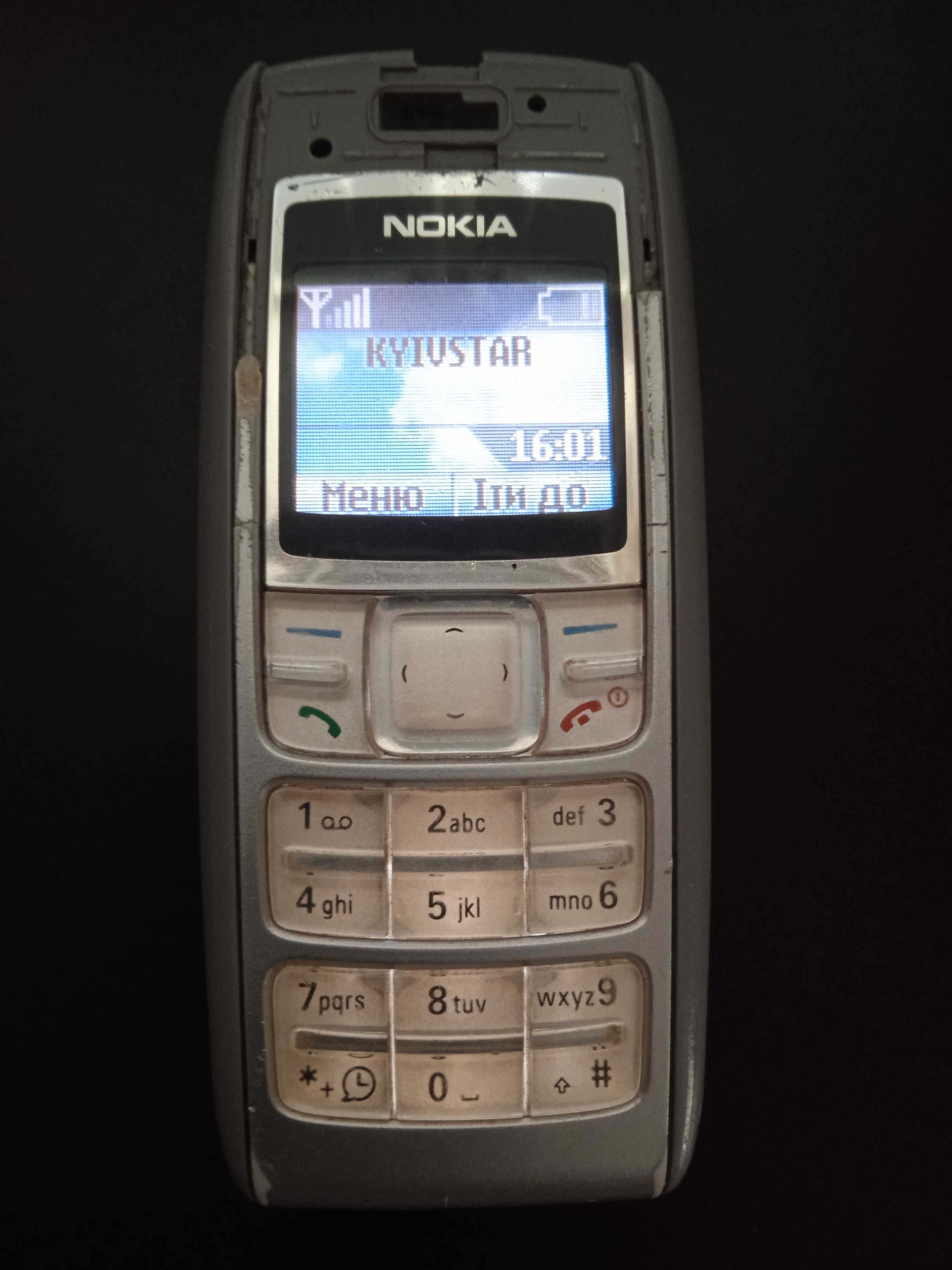 Телефон кнопочный вінтажний NOKIA 1600 + зарядка NOKIA