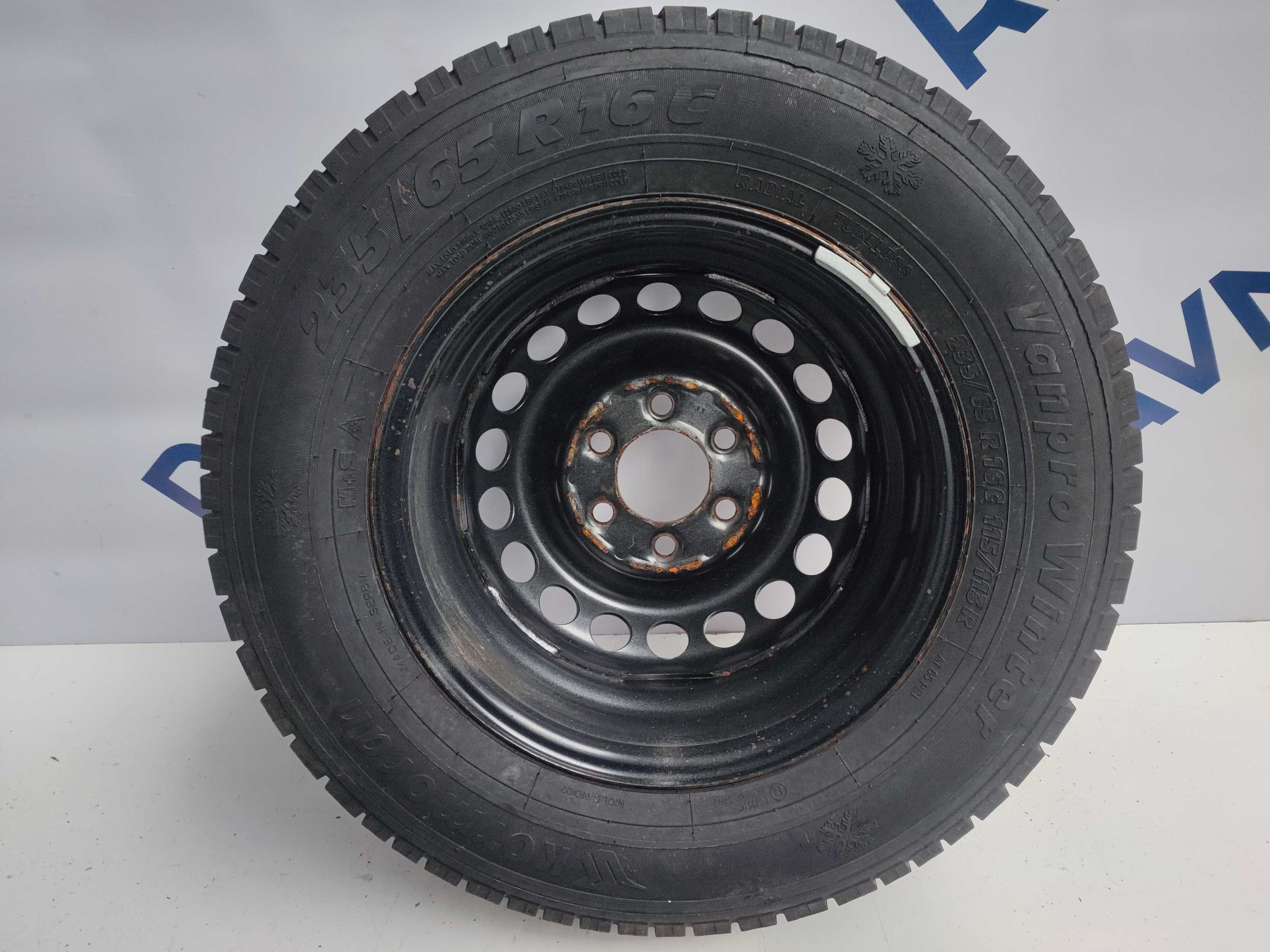 Koło felga stalowa Mercedes Sprinter 6,5J ET62 16" 6x130 235/65/16C