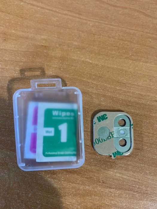 Накладка на камеру iPhone X  XS в стилі iPhone 11 pro чорна