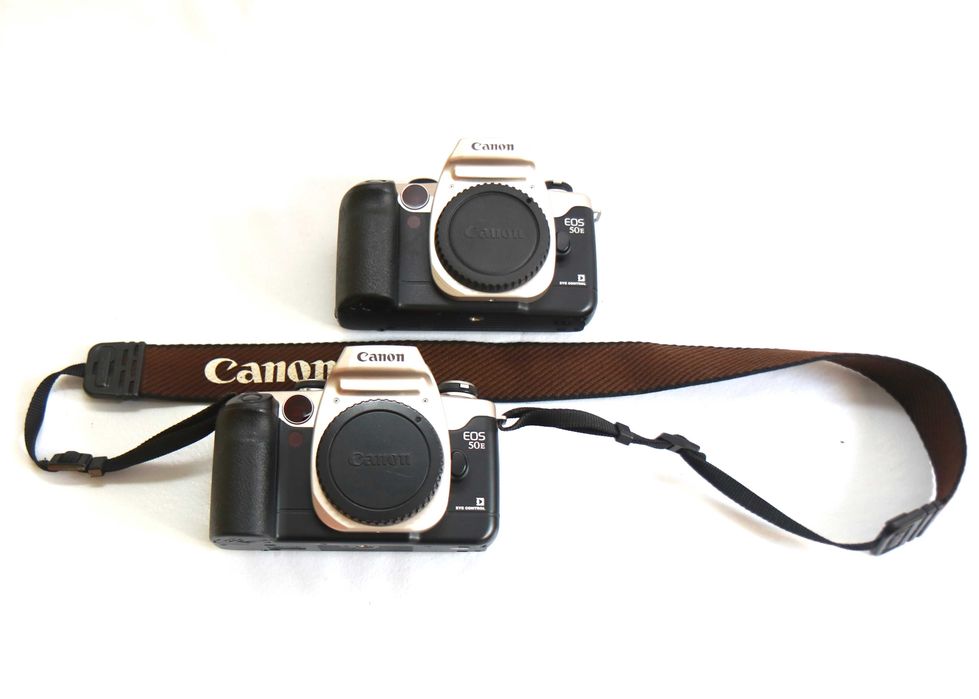 Canons EOS 50E (SÓ CORPO) máquinas fotográficas analógicas (de rolo)