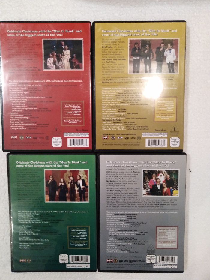Johny Cash kolekcja Christmas Album cztery płyty