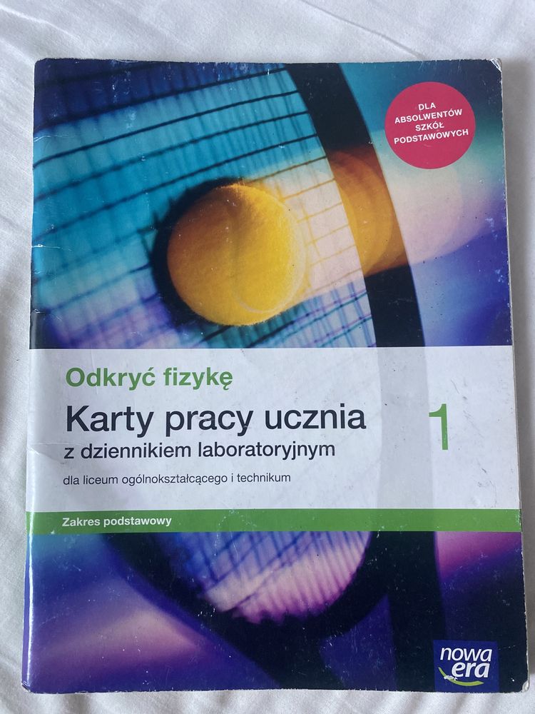 karty pracy odkryc fizyke 1 zakres podstawowy nowa era