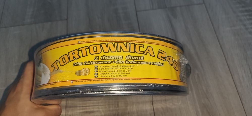 Tortownica i forma do babki w jednym 24cm SNB