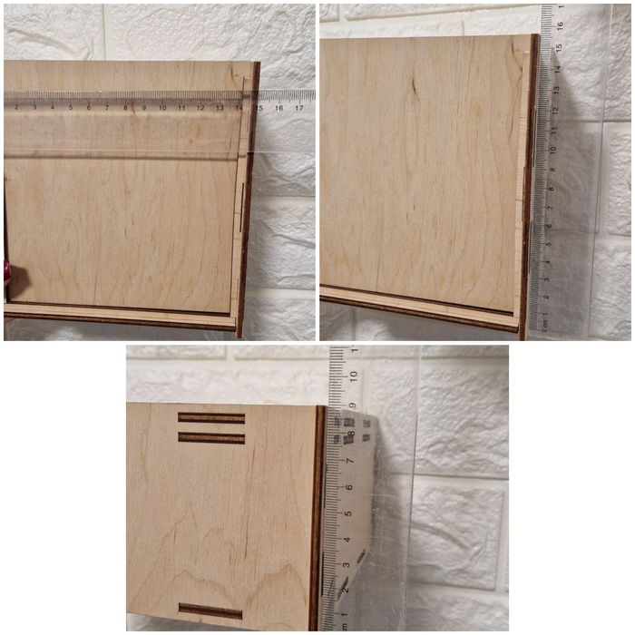 Дерев'яні подарункові коробки різних розмірів