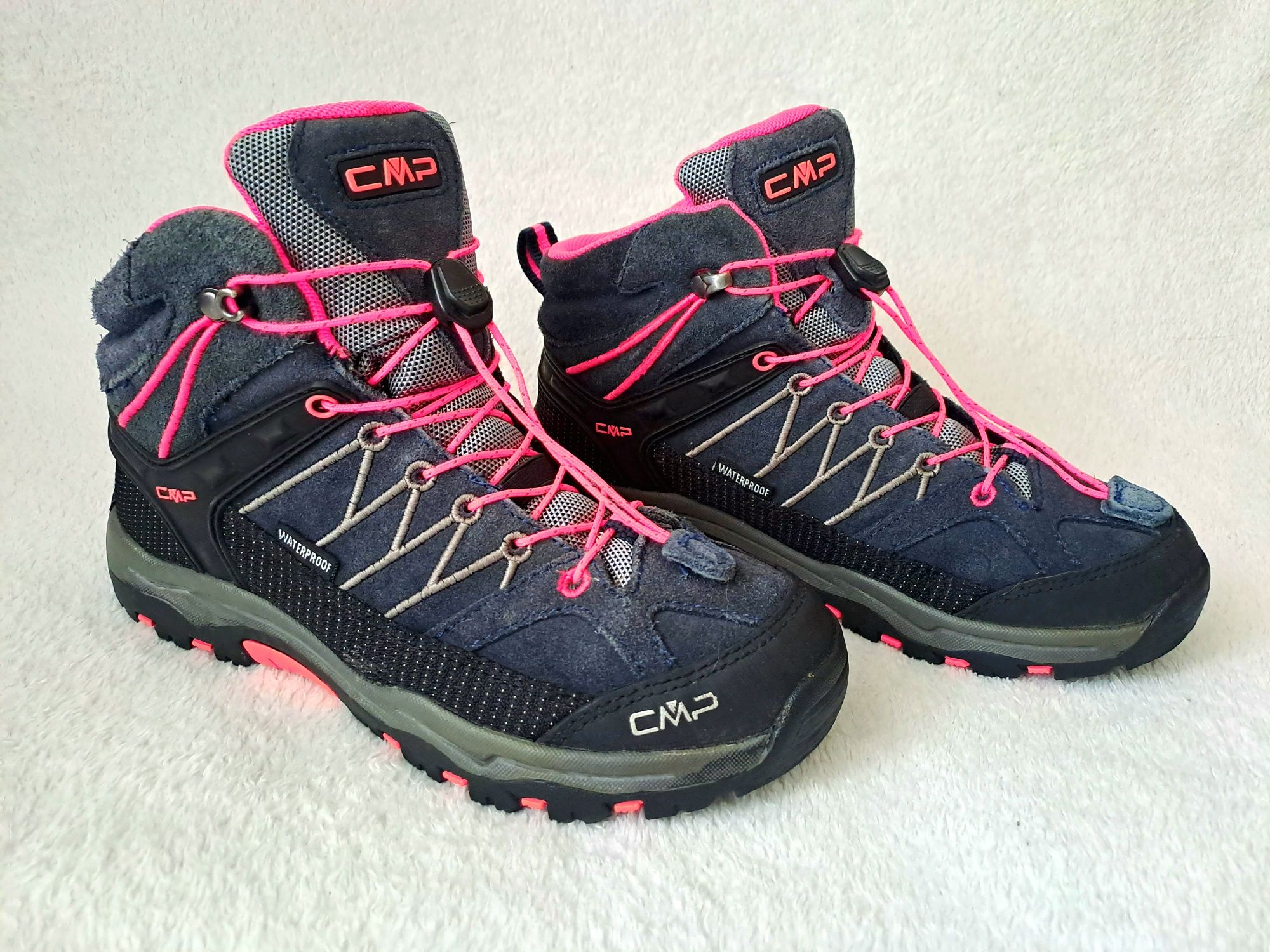 Skórzane buty CMP trekkingowe sportowe 36