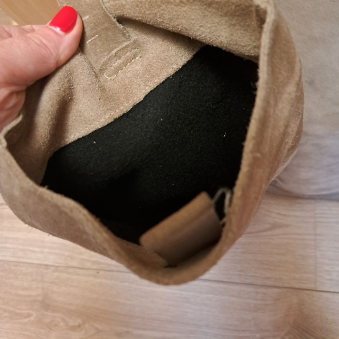 Сапоги ботфорты замшевые Италия  р.40.