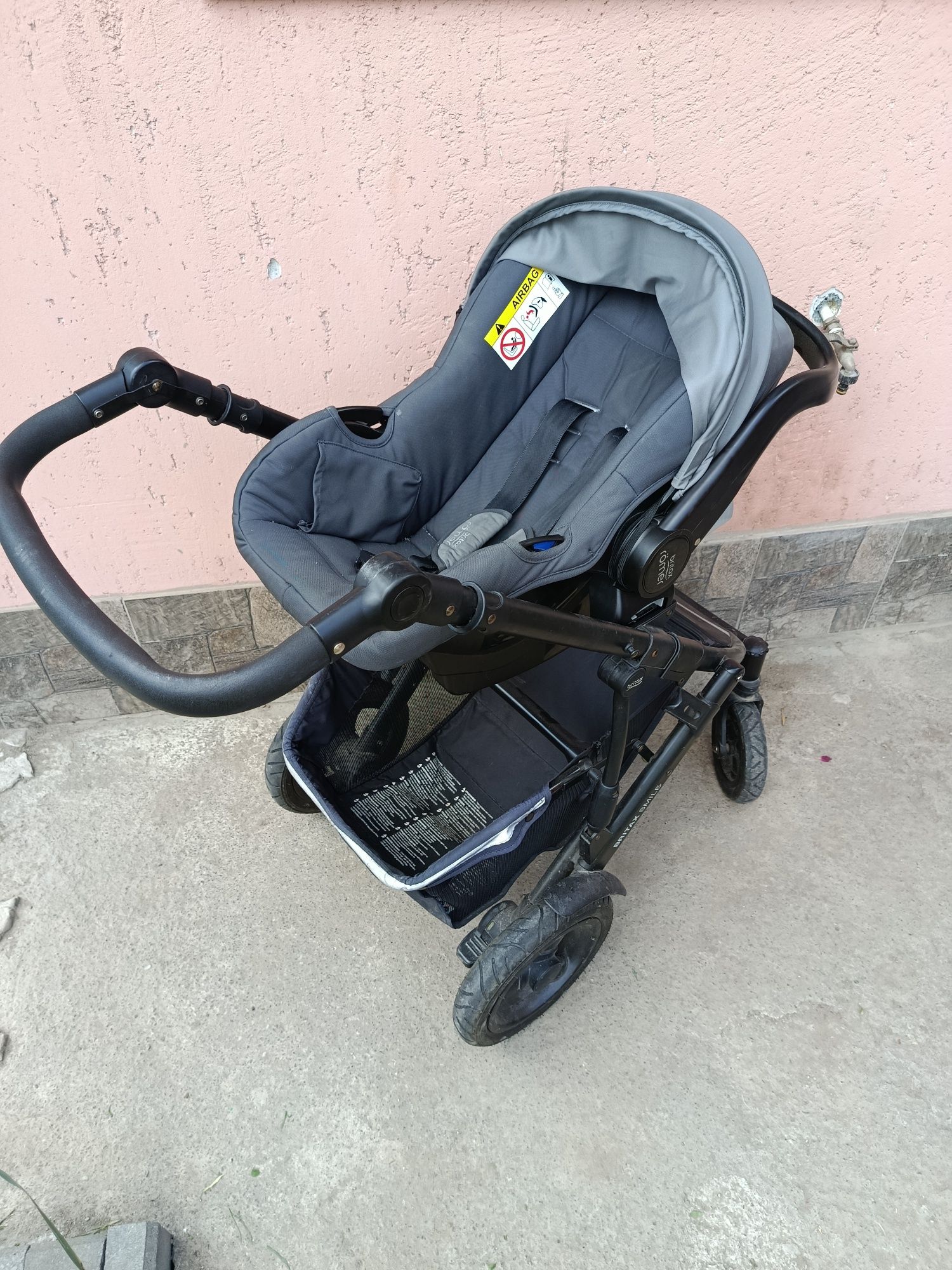 Дитяча коляска Britax smile 3 в 1, автокрісло
