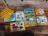 Puzzle drewniane memory