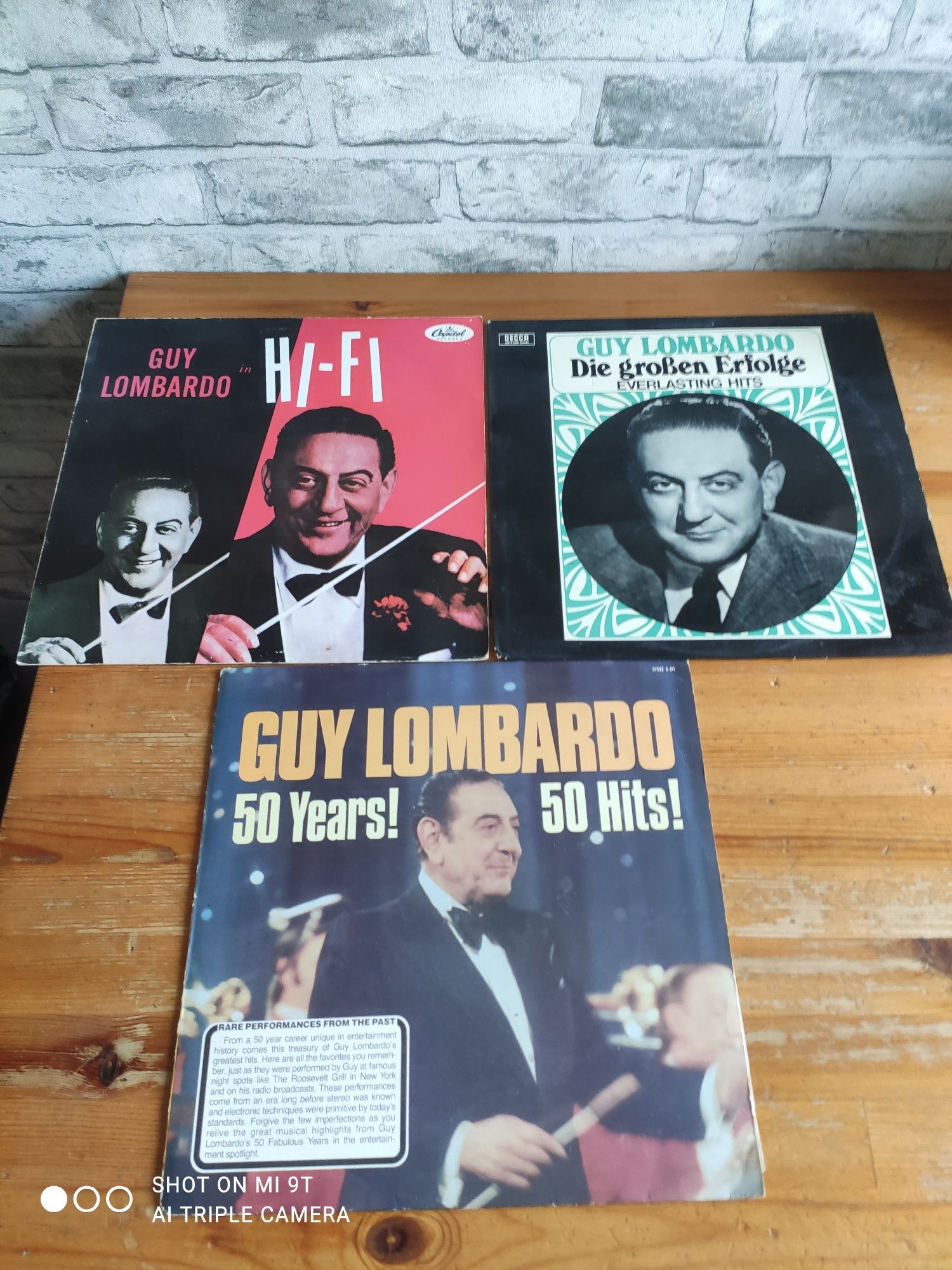 Guy Lombardo zestaw płyt winylowych jazz