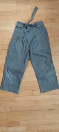 Kuloty szerokie nogawki spodnie C&A 122