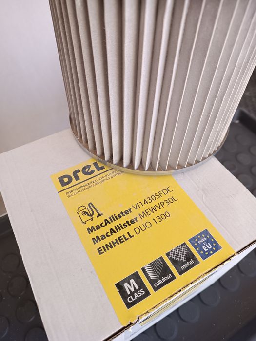 Filtr harmonijkowy Drel 30l MacAllister Einhell