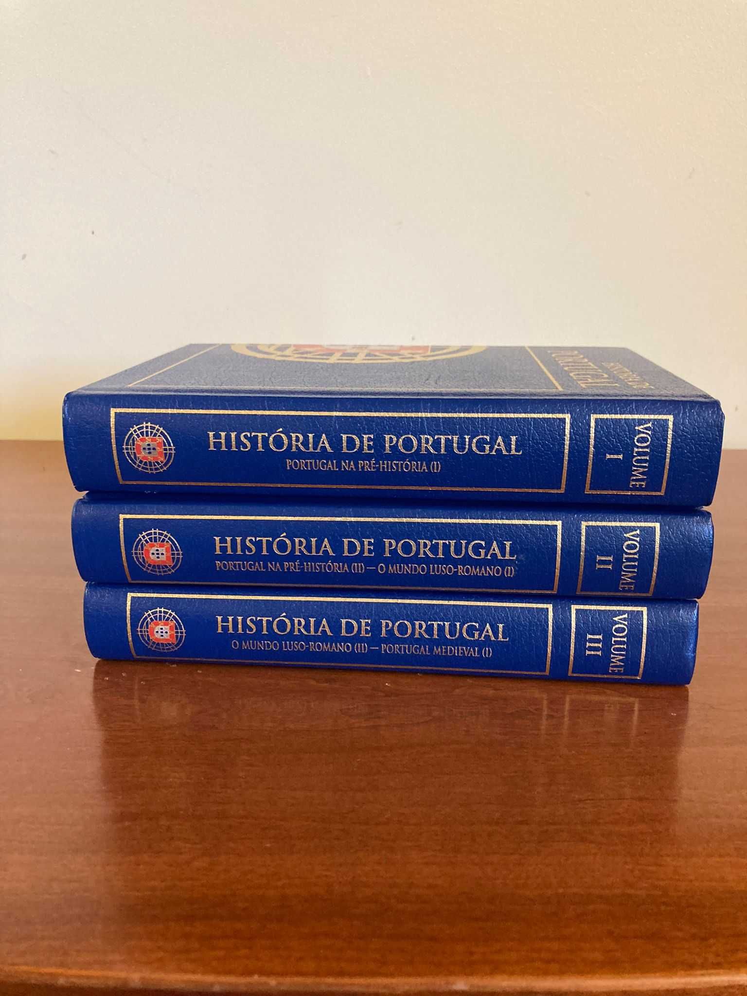 3 Livros da Coleção "História de Portugal"