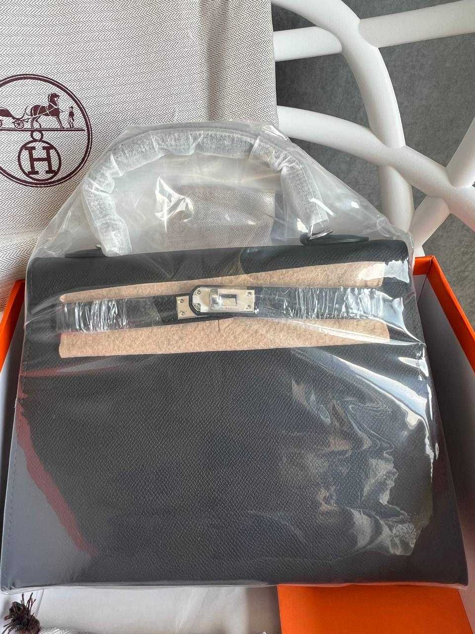 Hermes Kelly 25 Black жіноча сумка HERMES Hermes Kelly 25 Bag