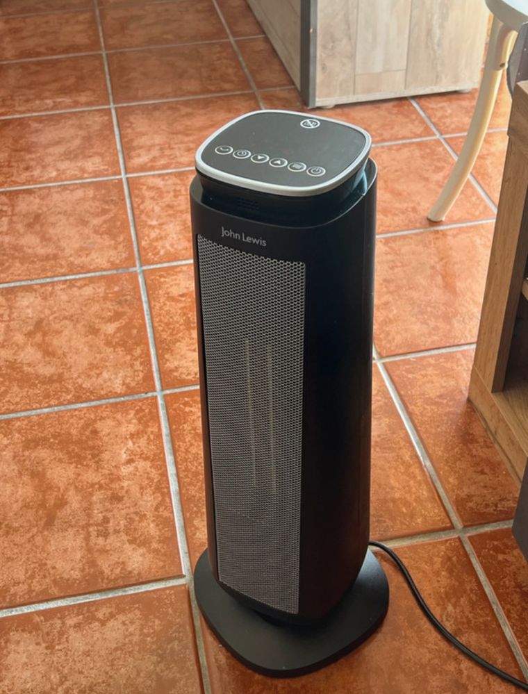 Aquecedor termoventilador John Lewis