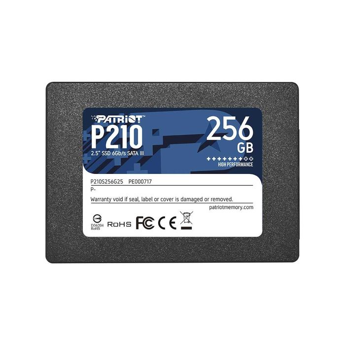 Dysk SSD Patriot P210 256GB SATA3 2.5 500/400MB/s