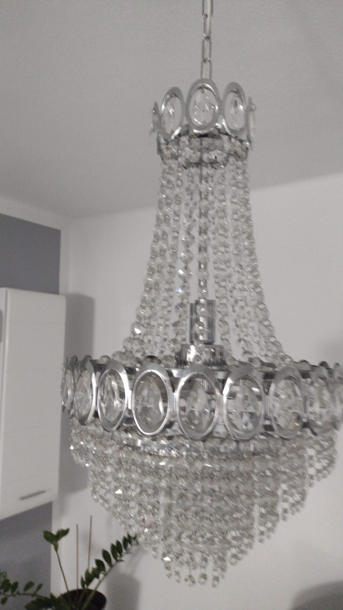 Lampy lampa żyrandol kryształ