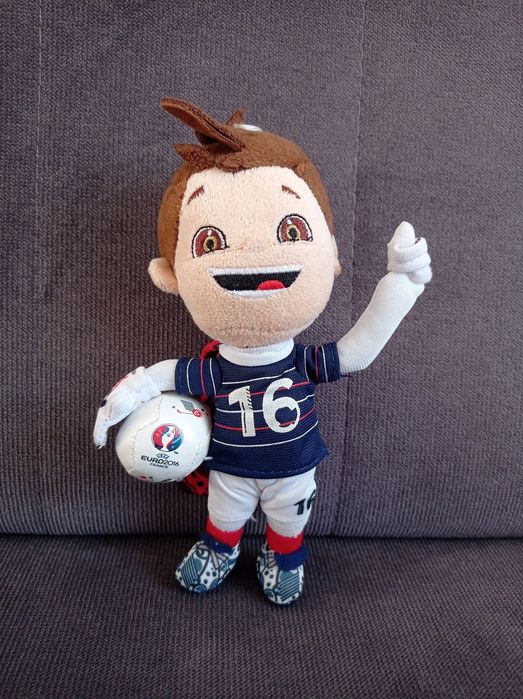 Oryginalna maskotka mistrzostw EURO 2016 we Francji.Super Victor -UEFA
