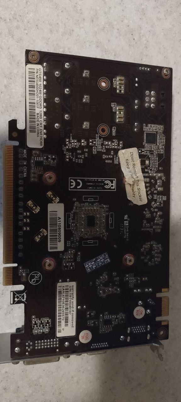 GTS 450 GDDR5 1GB 128BIT